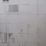Les Ménines , Dessin sur papier. Las Méninas Drawing on paper
