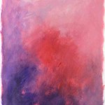 Projet E3 – Paysag’E, β. (Bêta) 527. 01. 2012. Acrylique sur papier. 65 x 50 cm. (Project E3 – Landscap’E, β. (Beta) 527. 01. 2012. Acrylic on paper, 25.5 x 19.6 inches.)