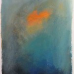 Projet E3 – Paysag’E, β. (Bêta) 536. 01. 2012. Acrylique sur papier. 65 x 50 cm. (Project E3 – Landscap’E, β. (Beta) 536. 01. 2012. Acrylic on paper, 25.5 x 19.6 inches.)