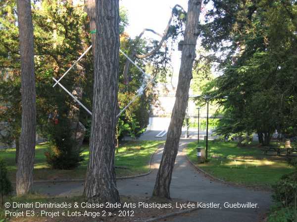 Projet E3 –Projet « Lots-Ange 2, 1  », Revers. 2012 (Project « Lots-Angel 2, 1», Back, 2012.)