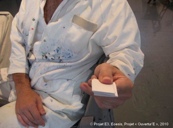 Projet E3 –Projet « Ouvertur’E », Passer. 2010 (Project « Opening’E », Passing, 2010.)