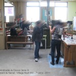 Dimitri Dimitriadès, Projet E3 –Projet « Sculptur'E », les élèves dans l'atelier. (Project « Sculptur'E », the pupils in the workshop, 2011.)