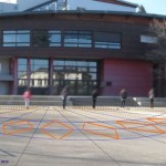 Projet E3 –Projet « Lots-Ange 3 », Le tracé au sol. (Project « Lots-Angel 3 », The plan on the ground, 2012.)