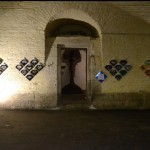Le projet « E'ye : What is Art ? I – 1 & 2 » / The entry of the hexagonal tower Radbühne.